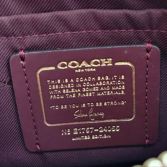 Selena Gomez x Coach purse - Picture 14 of 16